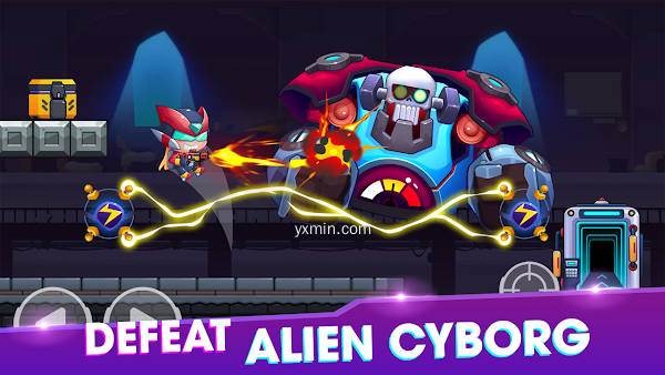 【图】Cyber Hero: Robot Invaders(截图1)