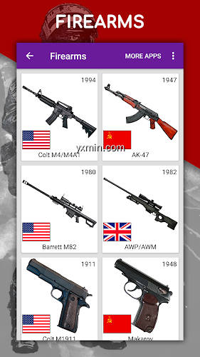 【图】如何逐步绘制武器，突击步枪，手枪，刀具，手榴弹。 绘画课(截图2)