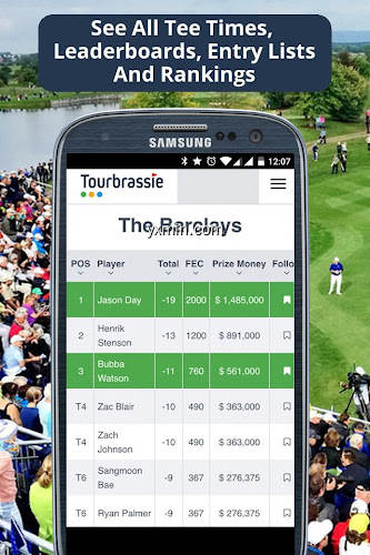 【图】Tourbrassie – PGA Golf Scores(截图2)