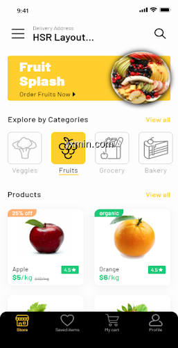 【图】Readymade Grocery App(截图2)