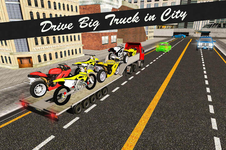 【图】自行车运输卡车3D(截图2)