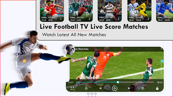 【图】Live Football TV Stream HD(截图 1)