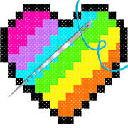 Cross Stitch Adult Coloring