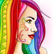 ColorSky: adult coloring book