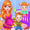 Mommy Give Birth Newborn Twins