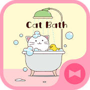 壁纸·图标 猫咪洗澡TIME 壁纸·图标 猫咪洗澡TIME
