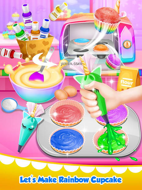 【图】Unicorn Food – Sweet Rainbow Cupcake Desserts(截图2)