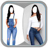 Women Jeans Photo Suit
