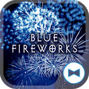 Blue Fireworks Theme