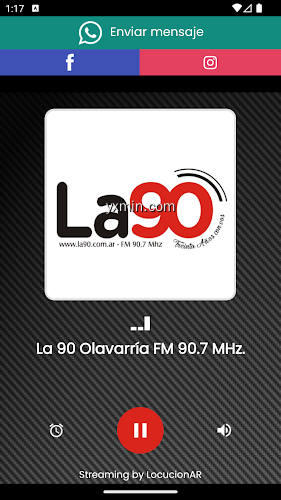 【图】La 90 Olavarría FM 90.7 MHz.(截图1)