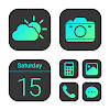 Wow Chocomint Theme, Icon Pack