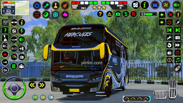 【图】City Bus Driving Game Bus Game(截图 1)