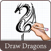 How To Draw Dragon – Easy Step