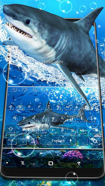 【图】Ocean Shark Keyboard Theme(截图1)