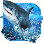 Ocean Shark Keyboard Theme