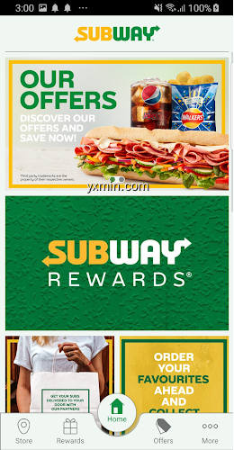 【图】Subway® – Official App(截图1)