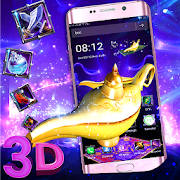 3D Aladdin Magic Lamp Launcher Theme💖
