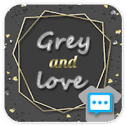 Grey love skin for Next SMS