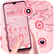 Emotion theme beautiful pink flower Emotion theme beautiful pink flower