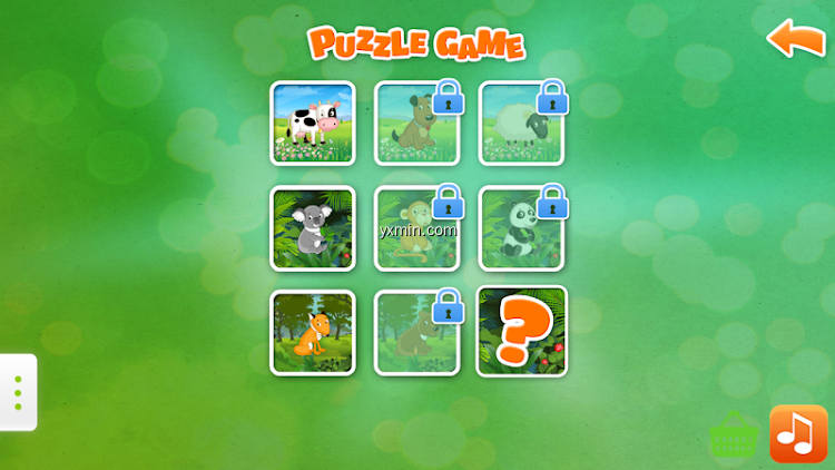 【图】Kids Puzzle Games Animals Free(截图2)