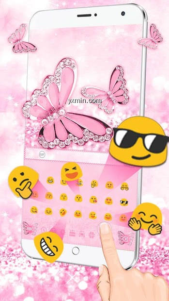 【图】Pink Diamond Butterfly Keyboard(截图2)