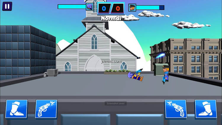 【图】Rooftop Battle 3D – 2 Player(截图1)