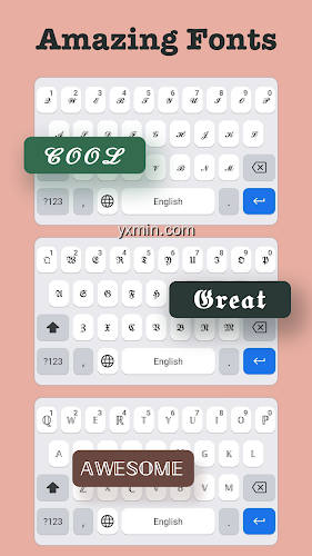 【图】Fonts Art: Keyboard Font Maker(截图1)