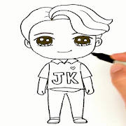 如何绘制可爱的Kpop偶像组 如何绘制可爱的Kpop偶像组