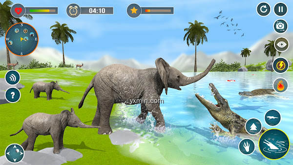 【图】Angry Crocodile Attack Game 3d(截图 1)