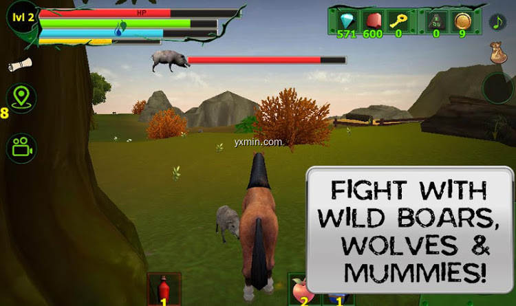【图】Horse Simulator 3D Animal lives: Adventure World(截图1)