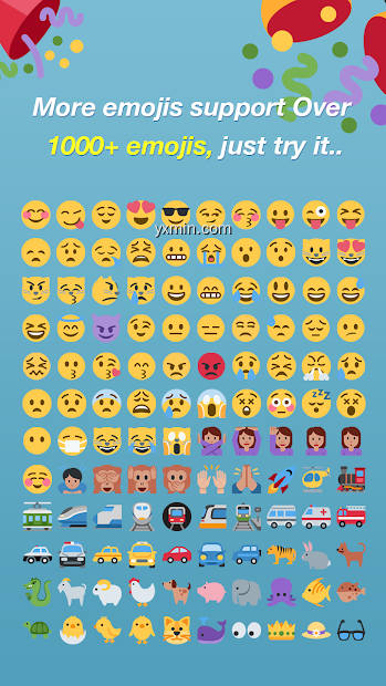 【图】Emoji Keyboard – Color Emoji(截图1)