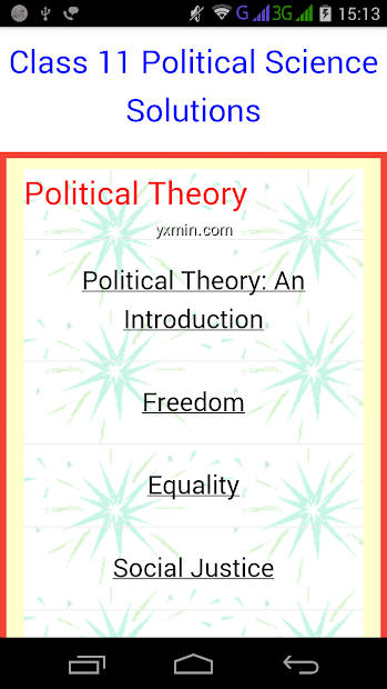 【图】Class 11 Political Science Solutions(截图1)