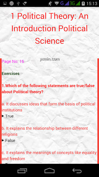 【图】Class 11 Political Science Solutions(截图2)