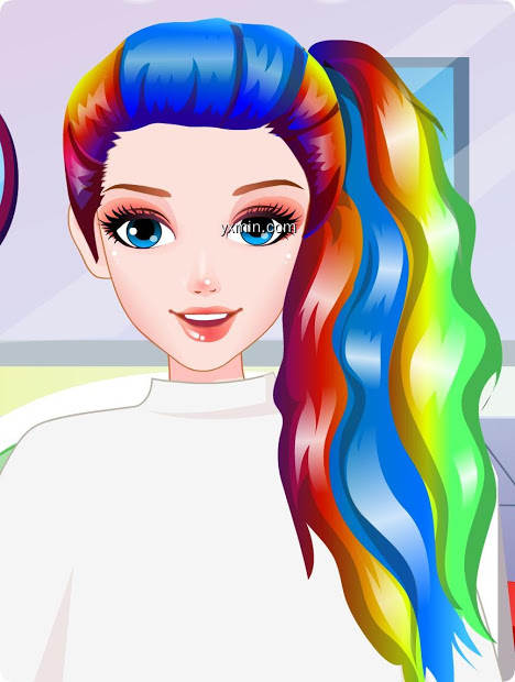 【图】Rainbow Hair Style Hairdresser(截图1)
