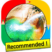 Color by Number – waterfall – Pixel Art Color by Number – waterfall – Pixel Art