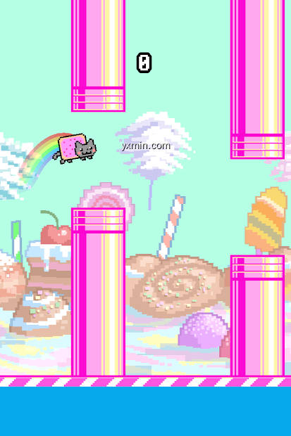 【图】Flappy Nyan: flying cat wings(截图1)