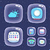 Wow Bear White Cute Icon Pack