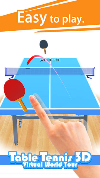【图】Table Tennis 3D Ping Pong Game(截图1)