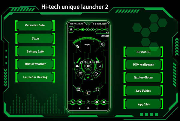 【图】Hi-tech unique launcher 2(截图 0)