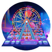 Neon Ferris Wheel keyboard Neon Ferris Wheel keyboard