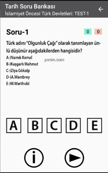 【图】Tarih Soru Bankası(截图 1)