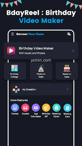 【图】BdayReel: Birthday Video Maker(截图2)