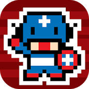 Captain vs Thunder : Superheroes 8bit Alliance War Captain vs Thunder : Superheroes 8bit Alliance War