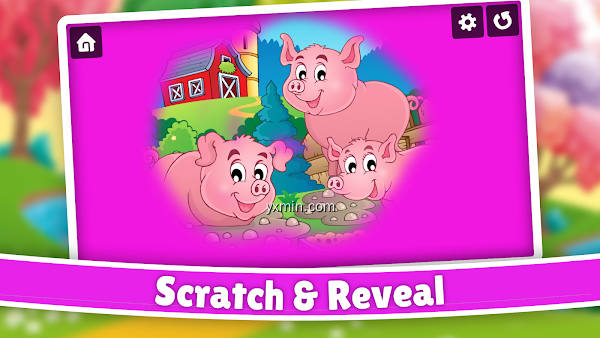 【图】Kids Farm Animal Color Scratch(截图1)