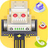 Cool 3D silver robot machine game theme V15 Pro Cool 3D silver robot machine game theme V15 Pro
