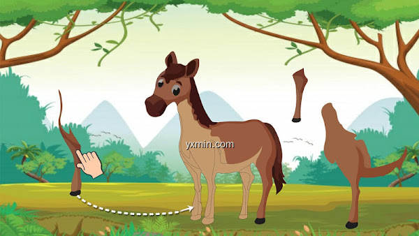 【图】动物拼图儿童游戏：丛林世界冒险(截图2)