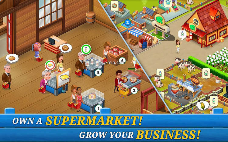 【图】Supermarket City :Farming game(截图1)