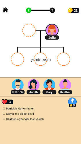 【图】Family Tree! – Logic Puzzles(截图1)