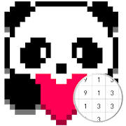 Unicorn Panda – Color By Number Unicorn Panda – Color By Number