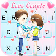 Cute Couple Love 主题键盘